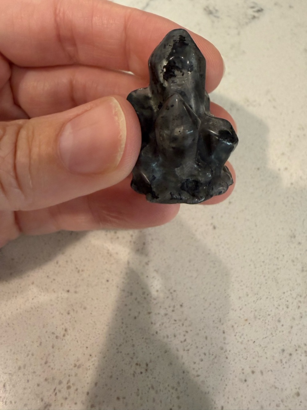 Larvikite Mini Crystal - Picture 3 of 6